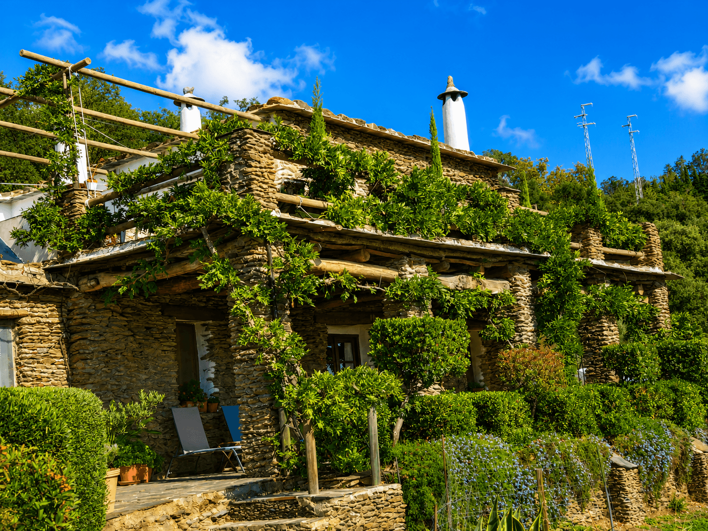 Cortijo, Mietwohnungen, Garten
