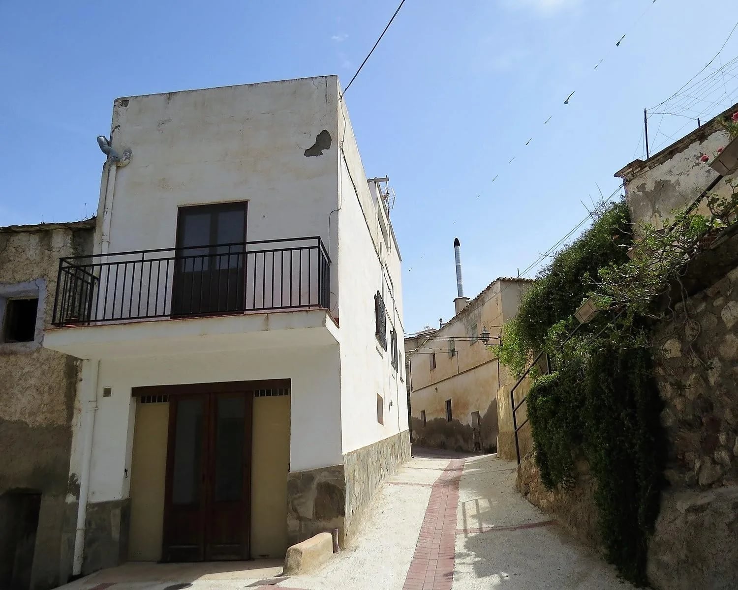 Large Corner Village House